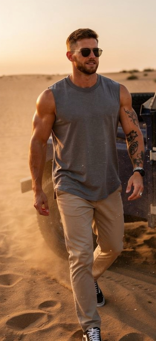 Classic Acid Wash Sleeveless Tank