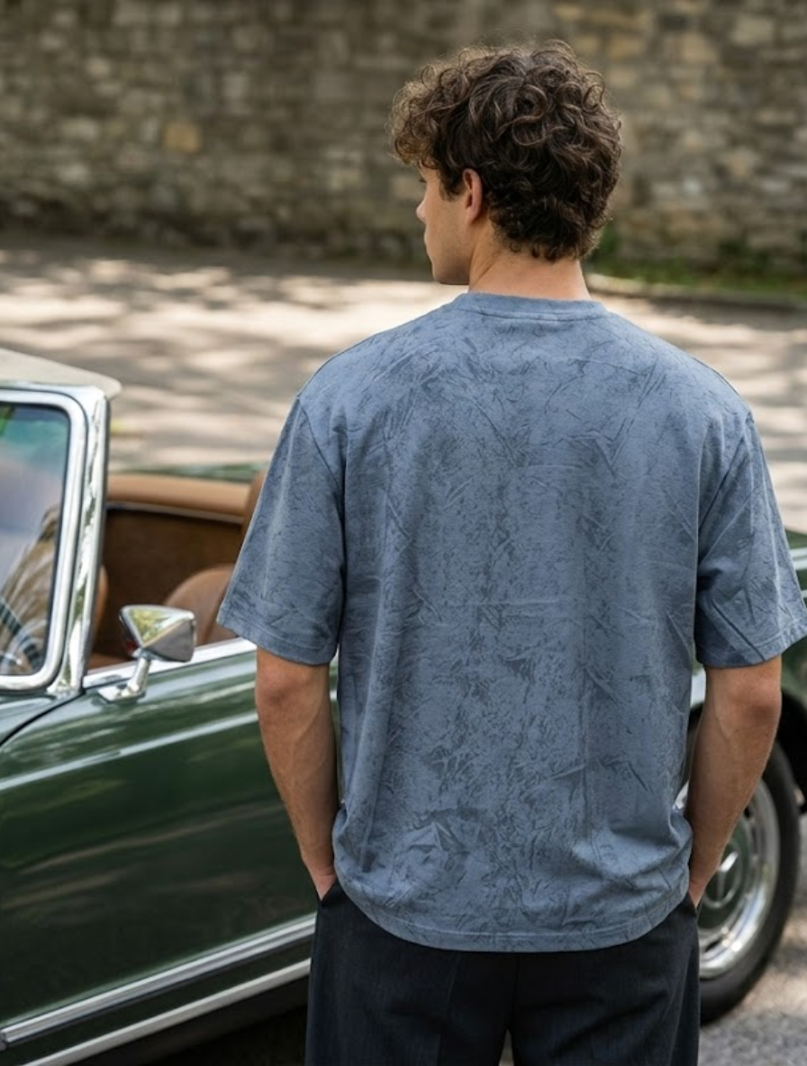 Slate Grey Acid Wash Oversized