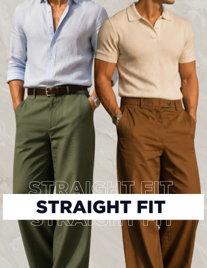 Straight Fit Pants