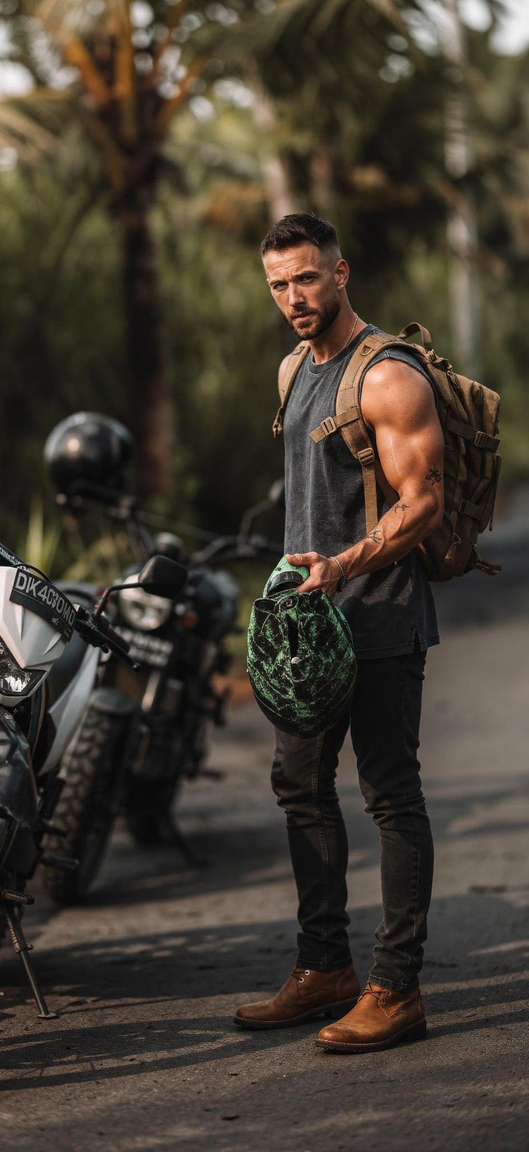 Charcoal Acid Wash Sleeveless Tank