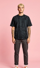 Charcoal Acid Wash Oversized T-Shirt