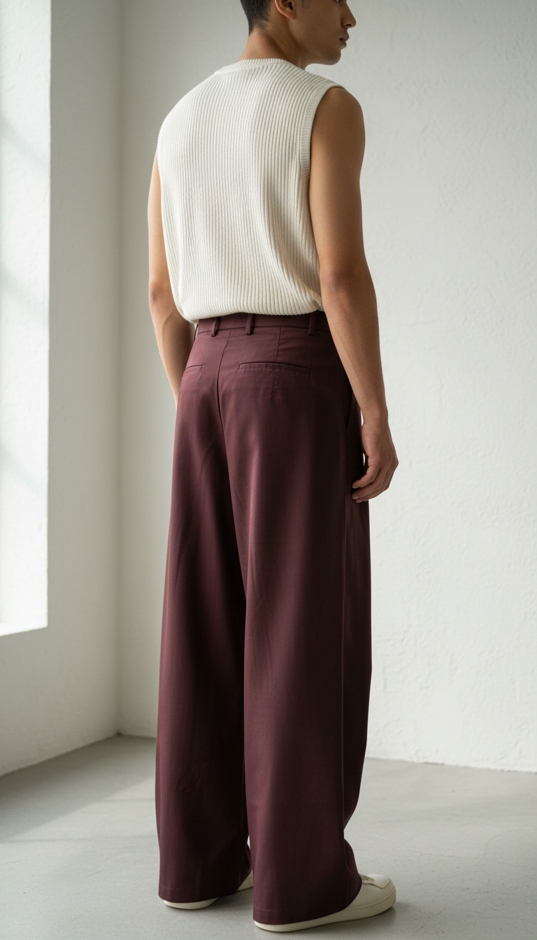 Men’s 100% Cotton Gorkha Pants – Relaxed Fit, Premium Comfort Bottom Wear