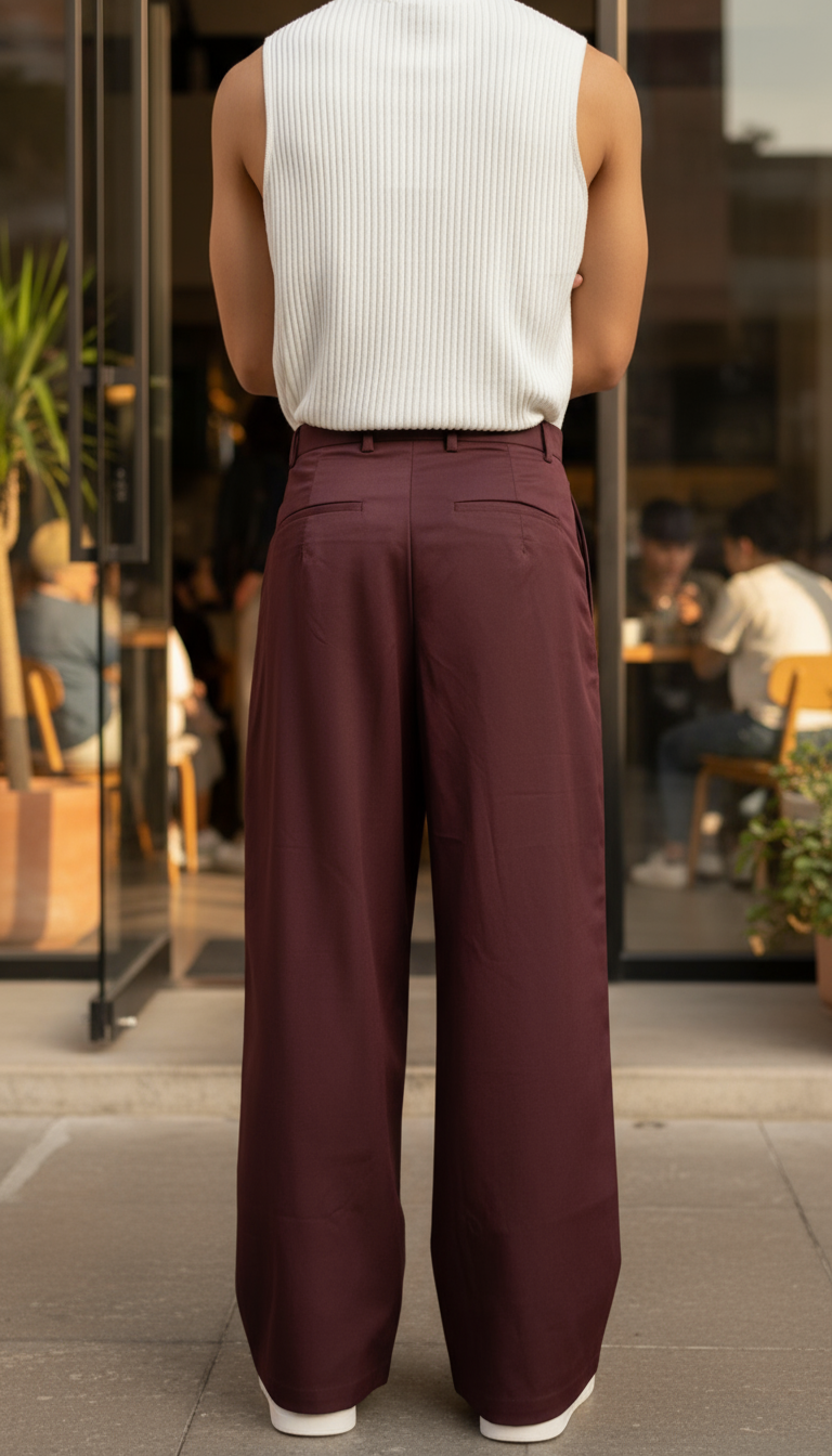 Men’s 100% Cotton Gorkha Pants – Relaxed Fit, Premium Comfort Bottom Wear