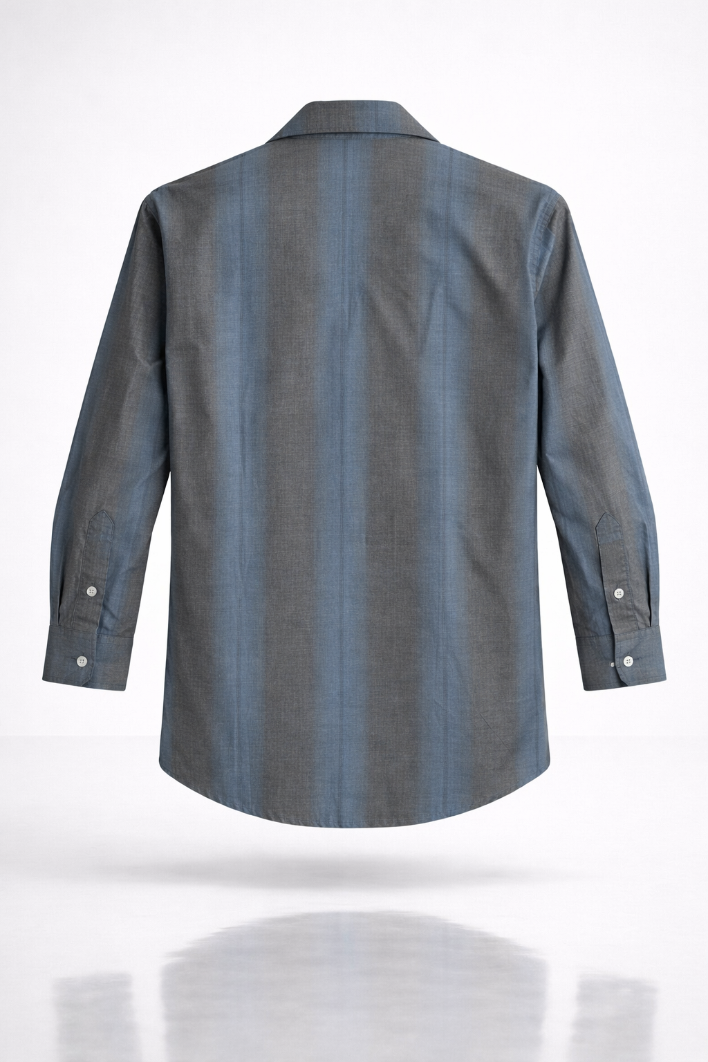 Grey Cotton Rayon Cuban Collar Shirt – Minimal Premium Essential