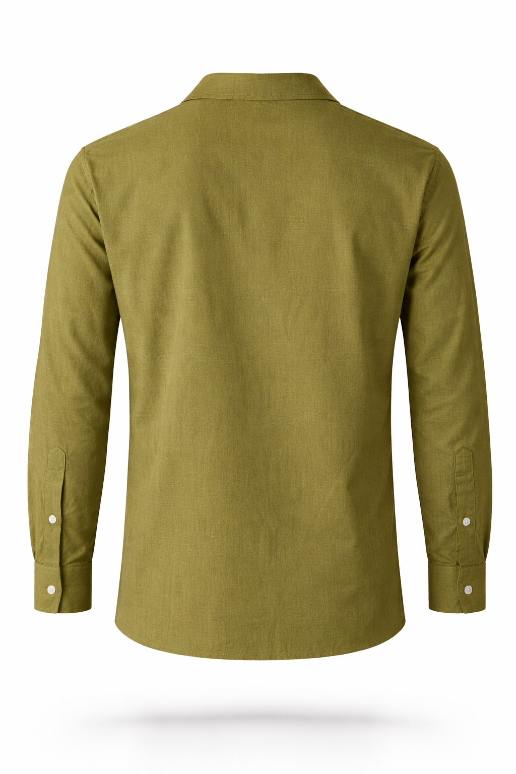 Men’s Summer Olive Linen Designer Shirt – Premium Summer Essential