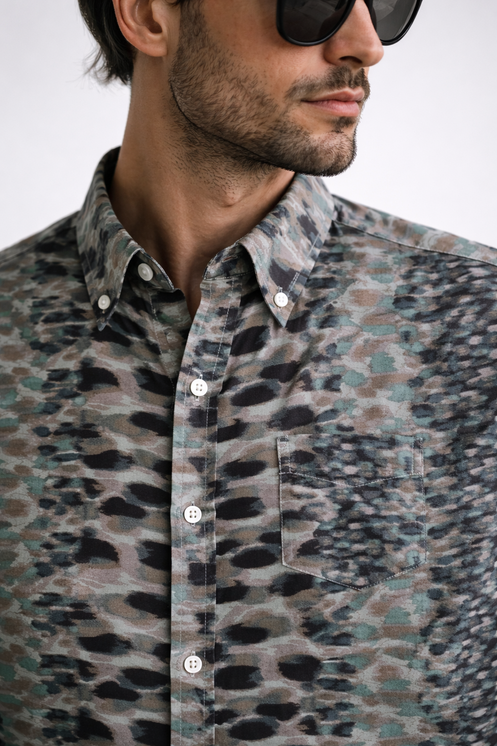 Premium Printed Viscose Shirt