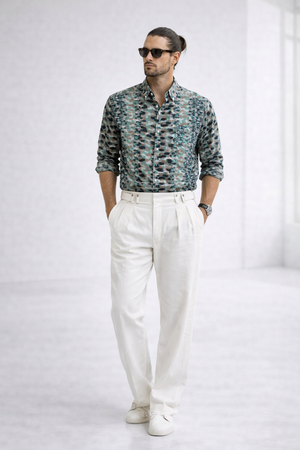 Premium Printed Viscose Shirt