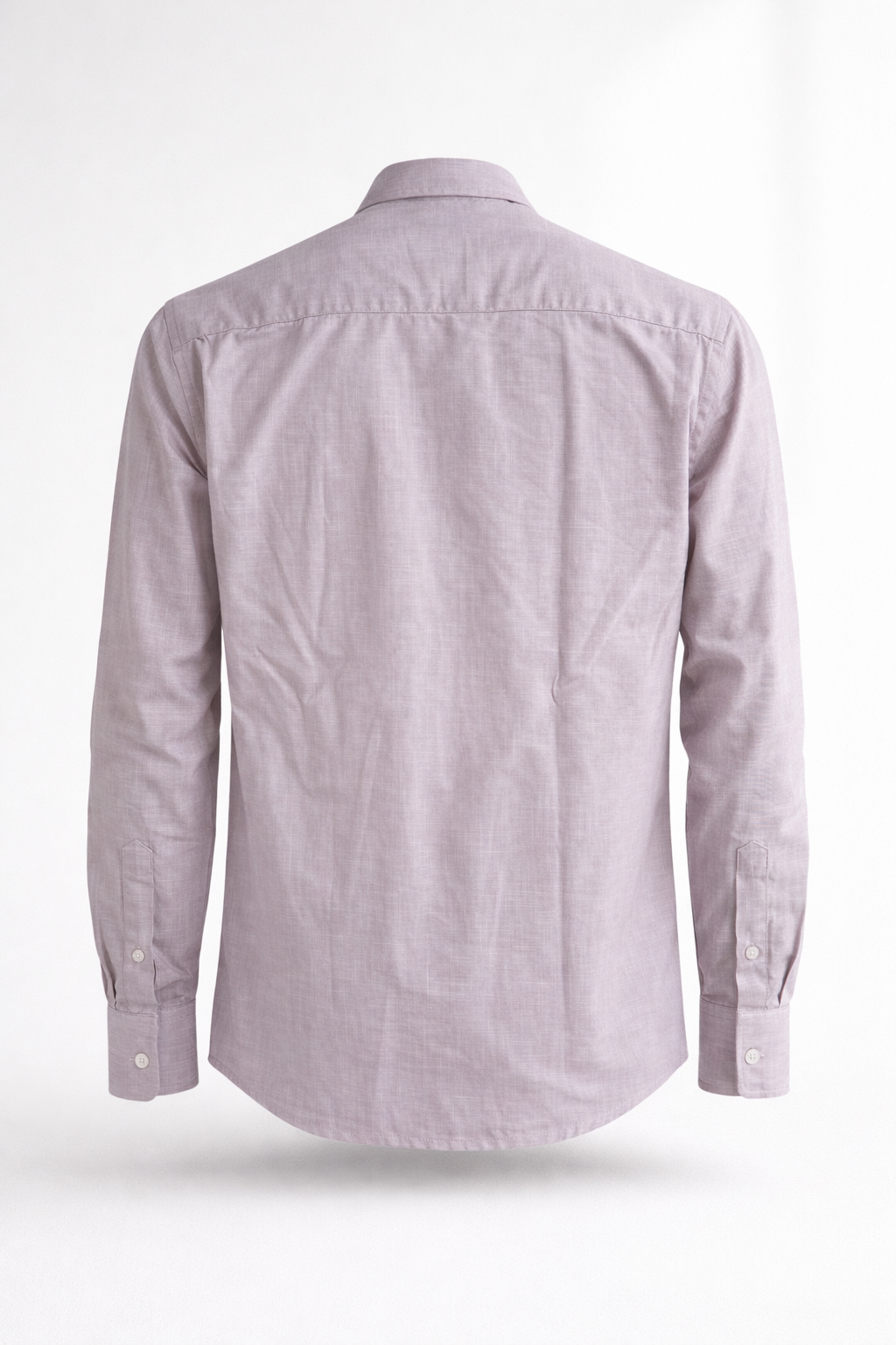 Men’s Soft Lavender Linen Blend Shirt – Premium Smart Casual Essential