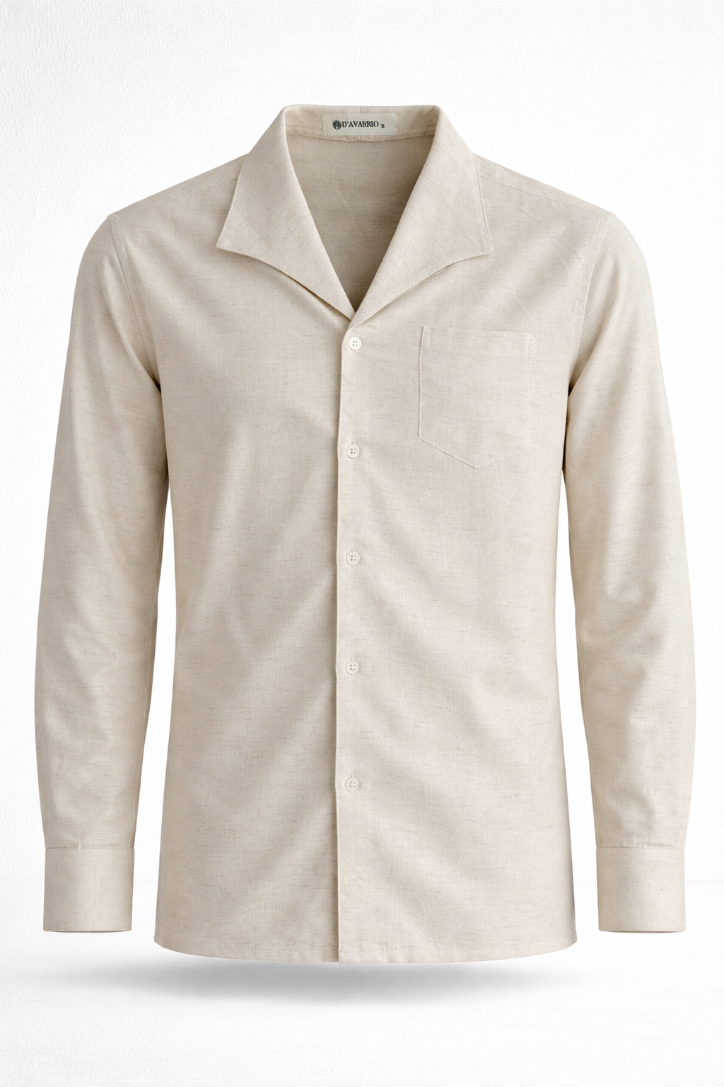 Men’s Off White Linen Designer Shirt – Premium Summer Essential